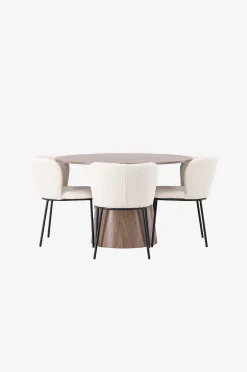 Venture Home Matgrupp Lanzo med 4st stolar Edina