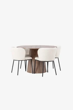 Venture Home Matgrupp Lanzo med 4st stolar Edina