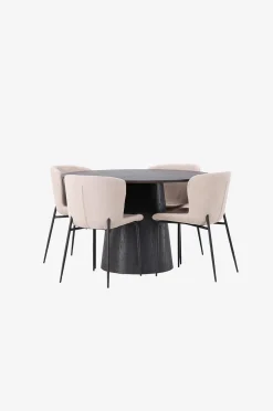 Venture Home Matgrupp Lanzo med 4st stolar Modesto
