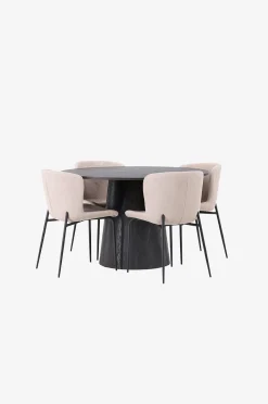 Venture Home Matgrupp Lanzo med 4st stolar Modesto