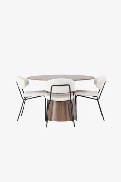 Venture Home Matgrupp Lanzo med 4st stolar Chico