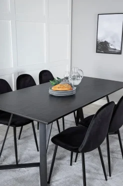 Venture Home Matgrupp Maggie med 6 stycken Penally matstolar