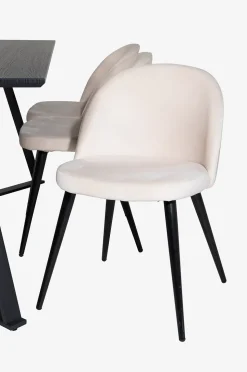 Venture Home Matgrupp Maggie med 6st matstolar Valleta