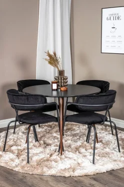 Venture Home Matgrupp Pia inkl 4st matstolar Atticus