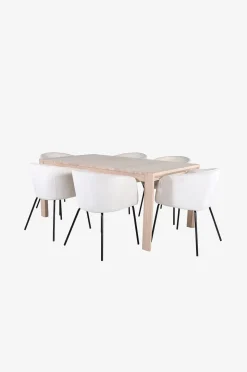 Venture Home Matgrupp Slider med 6 st matstolar Berit