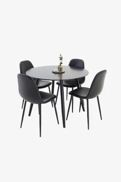 Venture Home Matuppsättning Plaza med stolar Polar