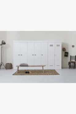 WOOOD Garderob Connect m struktur, H195xB140xD53