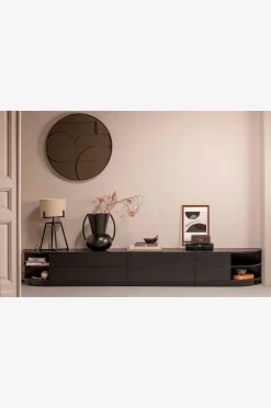 WOOOD Tv-bänk Finca rund höger 78 cm
