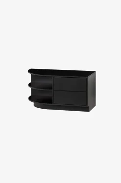 WOOOD Tv-bänk Finca rund vänster 78 cm