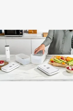 ZWILLING Droppbrickor Fresh & Save för plastbehållare M/L 2-pack